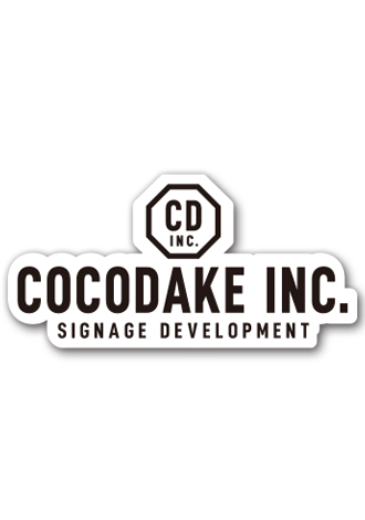COCODAKE INC. ロゴステッカー