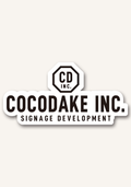 COCODAKE INC. STICKER